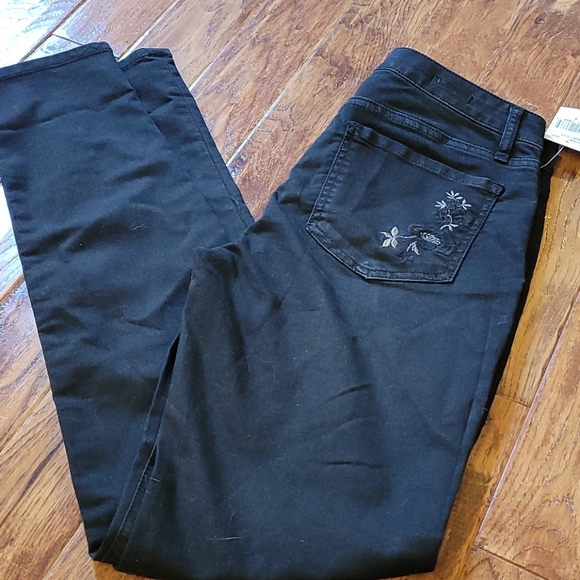 Diana black embroidered skinny jeans brand new - Picture 4 of 7